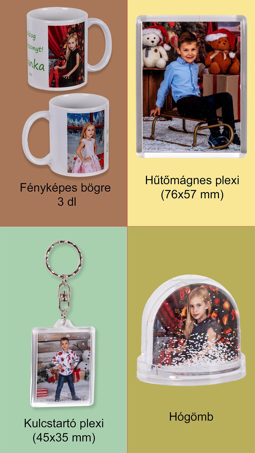 Karácsonyi fotós ajándékok